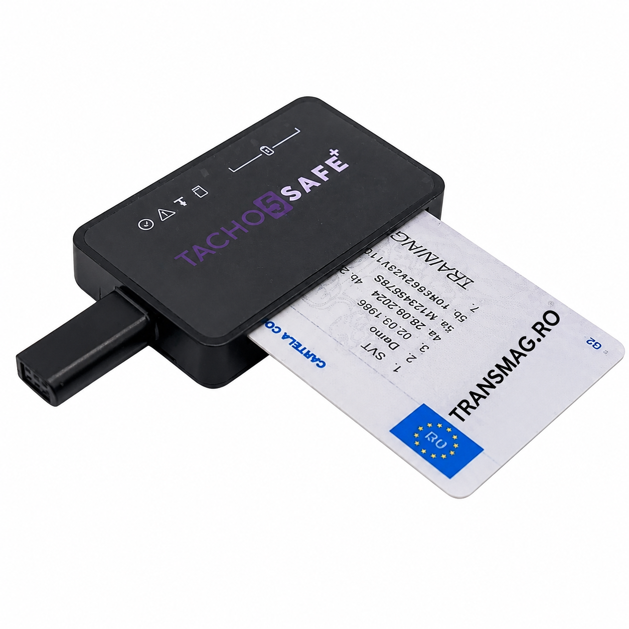 Cititor date Tacho5Safe+ Dispozitiv Wireless pentru Descărcarea Cardurilor și Tahografelor Digitale