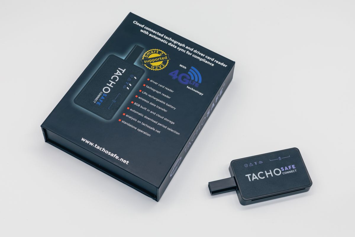 Cititor date TachoSafe Connect – Cititor portabil de date tahograf cu conexiune 4G/LTE și stocare automată în cloud - imagine 2